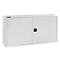 Schäfer Shop Select opzetkast, afsluitbaar, hoogte 800 mm, breedte 1200 mm, lichtgrijs