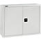 Schäfer Shop Select opzetkast, afsluitbaar, hoogte 800 mm, breedte 800 mm, lichtgrijs