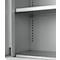 Schäfer Shop Select opzetkast, afsluitbaar, hoogte 800 mm, breedte 950 mm, lichtgrijs