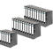 Schäfer Shop Select ordner, A4, rugbreedte 50 mm, 25 stuks, grijs
