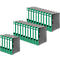 Schäfer Shop Select ordner, A4, rugbreedte 50 mm, 25 stuks, groen