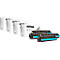Schäfer Shop Select Pack économique 4 cassettes de toner CB540/541/542/543 , cyan, magenta, jaune, noir