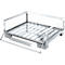 Schäfer Shop Select Palette grillagée, avec paroi rabattable, L 1240 x P 835 x H 420 mm, galvanisée à chaud, jusqu'à 1000 kg