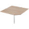 Schäfer Shop Select Panneau d'angle système, CAD, pied, L 1000 x P 1000 mm, chêne/alu blanc