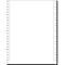 Schäfer Shop Select Papier listing pour imprimante, MP, 1 épaisseur, pages vierges, 2000 p.