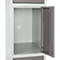 Schäfer Shop Select Pilier de casier S5, avec serrure à cylindre, gris clair/gris platine