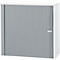 Schäfer Shop Select Querrollladenschrank Start Off, 2 OH, abschließbar, B 800 x T 420 x H 744 mm, Holz, weiß 