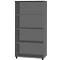 Schäfer Shop Select Regal LOGIN, 4 Ordnerhöhen, B 800 x T 420 x H 1514 mm, graphit