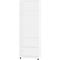 Schäfer Shop Select Regal LOGIN, 6 Ordnerhöhen, B 800 x T 420 x H 2240 mm, weiß/weiß