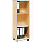 Schäfer Shop Select Regal MOXXO IQ, Holz, 3 Fächer, 3 OH, B 401 x T 362 x H 1115 mm, Ahorn-Dekor