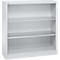 Schäfer Shop Select Regalschrank MS, 3 OH, B 1200 x T 400 x H 1215 mm, Stahlblech, Weißaluminium