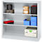 Schäfer Shop Select Regalschrank MS, 3 OH, B 1200 x T 400 x H 1215 mm, Stahlblech, Weißaluminium