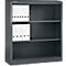 Schäfer Shop Select Regalschrank MS, 3 OH, B 950 x T 400 x H 1215 mm, Stahlblech, Basaltgrau