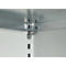 Schäfer Shop Select Regalschrank MS, 3 OH, B 950 x T 400 x H 1215 mm, Stahlblech, Lichtgrau