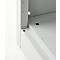 Schäfer Shop Select Regalschrank MS, 3 OH, B 950 x T 400 x H 1215 mm, Stahlblech, Lichtgrau