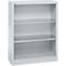 Schäfer Shop Select Regalschrank MS, 3 OH, B 950 x T 400 x H 1215 mm, Stahlblech, Weißaluminium