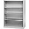 Schäfer Shop Select Regalschrank MS, 4 OH, B 1200 x T 400 x H 1584 mm, Stahlblech, Weißaluminium