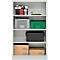 Schäfer Shop Select Regalschrank MS, 4 OH, B 800 x T 400 x H 1584 mm, Stahlblech, lichtgrau