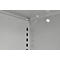 Schäfer Shop Select Regalschrank MS, 4 OH, B 800 x T 400 x H 1584 mm, Stahlblech, weißaluminium