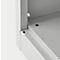 Schäfer Shop Select Regalschrank MS, 4 OH, B 800 x T 400 x H 1584 mm, Stahlblech, weißaluminium