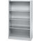 Schäfer Shop Select Regalschrank MS, 4 OH, B 950 x T 400 x H 1584 mm, Stahlblech, Weißaluminium