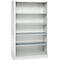 Schäfer Shop Select Regalschrank MS, 5 OH, B 1200 x T 500 x H 1935 mm, Stahlblech, Lichtgrau