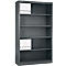 Schäfer Shop Select Regalschrank MS, 5 OH, B 950 x T 400 x H 1935 mm, Stahlblech, Basaltgrau