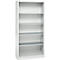 Schäfer Shop Select Regalschrank MS, 5 OH, B 950 x T 500 x H 1935 mm, Stahlblech, Lichtgrau