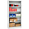 Schäfer Shop Select Regalschrank MS, 5 OH, B 950 x T 500 x H 1935 mm, Stahlblech, Lichtgrau