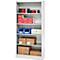 Schäfer Shop Select Regalschrank MS, 5 OH, B 950 x T 500 x H 1935 mm, Stahlblech, Lichtgrau