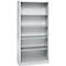 Schäfer Shop Select Regalschrank MS, 5 OH, B 950 x T 500 x H 1935 mm, Stahlblech, Weissaluminium