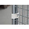 Schäfer Shop Select rolcontainer ADB BASICline, 5-zijdig, met deur, zonder tussenlegbord, tot 500 kg, zwenk- en bokwielen, L 724 x B 815 x H 1810 mm, staal &amp; gerecycled HDPE