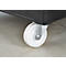 Schäfer Shop Select Rollbox ADB BASICline, 3 côtés, sans étagère intermédiaire, jusqu'à 500 kg, roues pivotantes &amp; fixes, L 724 x l 815 x H 1800 mm, acier &amp; PEHD recyclé