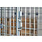 Schäfer Shop Select Rollbox ADB BASICline, 3 côtés, sans étagère intermédiaire, jusqu'à 500 kg, roues pivotantes &amp; fixes, L 724 x l 815 x H 1800 mm, acier &amp; PEHD recyclé