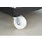 Schäfer Shop Select Rollbox ADB BASICline, 5 faces, avec porte, sans étagère intermédiaire, jusqu'à 500 kg, roues pivotantes &amp; fixes, L 724 x l 815 x H 1810 mm, acier &amp; PEHD recyclé