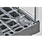 Schäfer Shop Select Rollbox BASICline, 3 côtés, sans porte, jusqu'à 500 kg, roues pivotantes &amp; fixes, L 724 x l 827 x H 1530 mm, acier &amp; PEHD recyclé