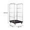 Schäfer Shop Select Rollbox BASICline, 3 côtés, sans porte, jusqu'à 500 kg, roues pivotantes &amp; fixes, L 724 x l 827 x H 1530 mm, acier &amp; PEHD recyclé