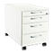 Schäfer Shop Select Rollcontainer 1233, 4 Schübe, Griff rund, weiss/weiss 