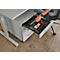 Schäfer Shop Select Rollcontainer 1233, mit Griff eckig, anthrazit/Eiche-Dekor