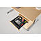 Schäfer Shop Select Rollcontainer LOGIN, 3 Schubladen, 1 Utensilienauszug, Zentralverriegelung, B 432 x T 580 x H 595 mm, Ahorn Dekor 