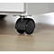 Schäfer Shop Select Rollcontainer LOGIN, 3 Schubladen, 1 Utensilienauszug, Zentralverriegelung, B 432 x T 580 x H 595 mm, lichtgrau 