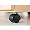 Schäfer Shop Select Rollcontainer LOGIN, 3 Schubladen, 1 Utensilienauszug, Zentralverriegelung, B 432 x T 580 x H 595 mm, weiß/Ahorn Dekor