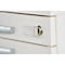 Schäfer Shop Select Rollcontainer LOGIN, 3 Schubladen, 1 Utensilienauszug, Zentralverriegelung, B 432 x T 580 x H 595 mm, weiß/graphit