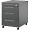 Schäfer Shop Select Rollcontainer Start Off 1233, 3 Schübe, Utensilienauszug, B 432 x T 580 x H 595 mm, graphit/graphit