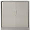 Schäfer Shop Select Rollladenschrank MS iCONOMY, Stahl, 3 Ordnerhöhen, B 1200 x T 400 x H 1215 mm, weißaluminium RAL 9006