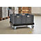 Schäfer Shop Select Roulettes de transport BASICline, plastique recyclé, 2 roulettes pivotantes et 2 fixes en TPE, surface de chargement L 610 x l 814 mm, jusqu'à 300 kg