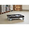 Schäfer Shop Select Roulettes de transport BASICline, plastique recyclé, 2 roulettes pivotantes et 2 fixes en TPE, surface de chargement L 610 x l 814 mm, jusqu'à 300 kg