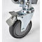Schäfer Shop Select Sackkarre, 2-in-1, Tragkraft 250 kg, klappbar, Bock- und Lenkrollen, Aluminium/Kunststoff, schwarz-silber