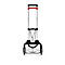 Schäfer Shop Select Sackkarre, Tragkraft 60 kg, klappbar, elastisches Spannband, 2 Bockrollen, Aluminium/Kunststoff, rot-schwarz-silber