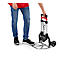 Schäfer Shop Select Sackkarre, Tragkraft 60 kg, klappbar, elastisches Spannband, 2 Bockrollen, Aluminium/Kunststoff, rot-schwarz-silber